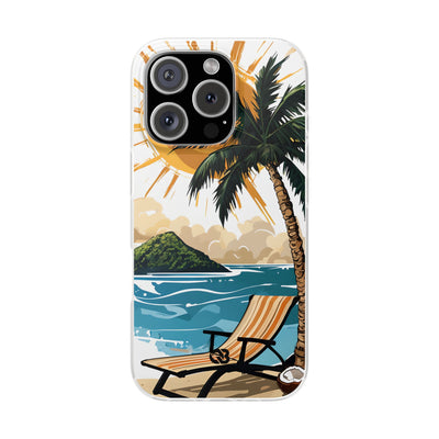 Radiant Coast Solitude · Soft Custodia per iPhone