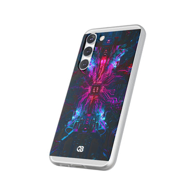 Neural Circuit Core · Lite Phone Case for Samsung · Black