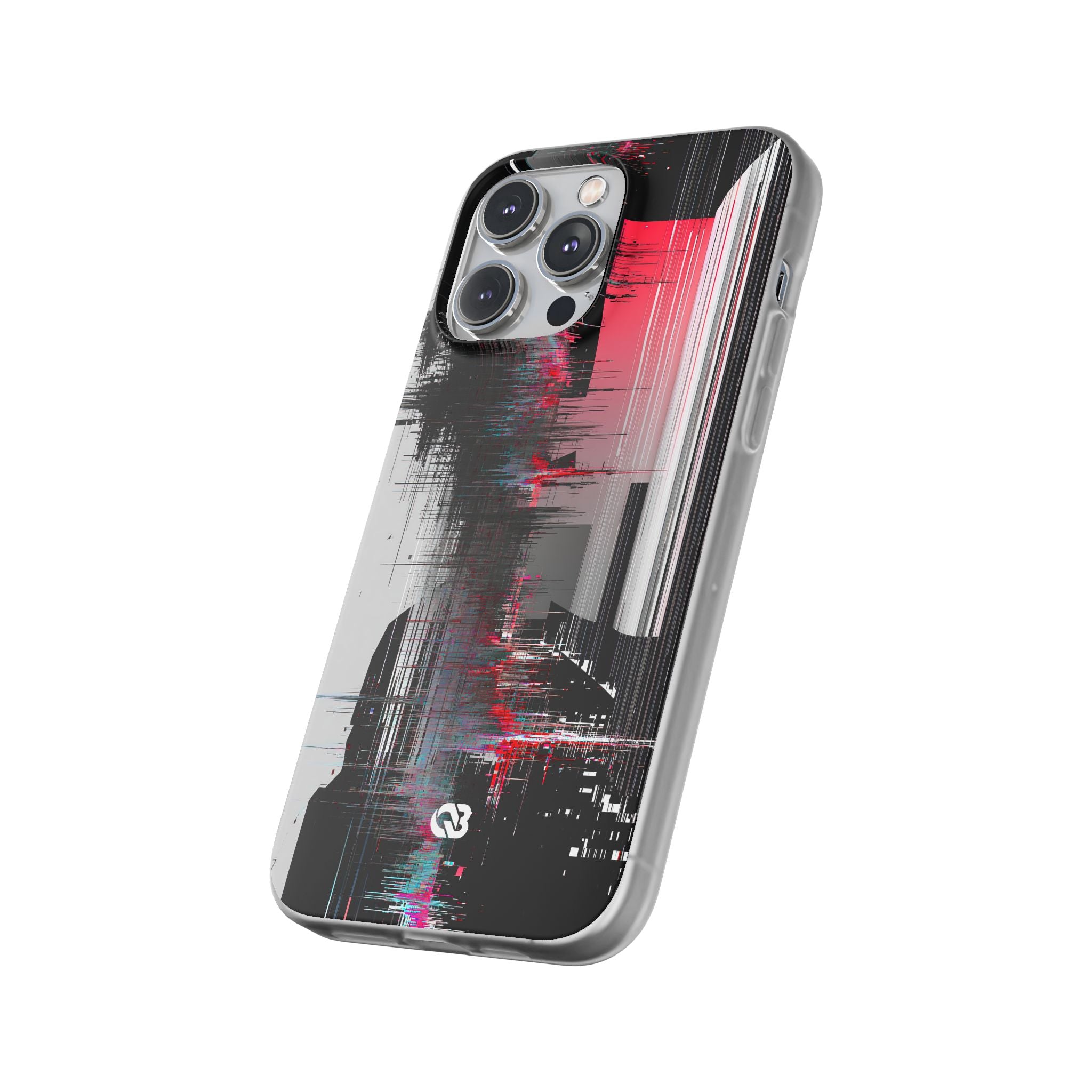 Black Lite Phone Case for iPhone - Crimson Data Leak