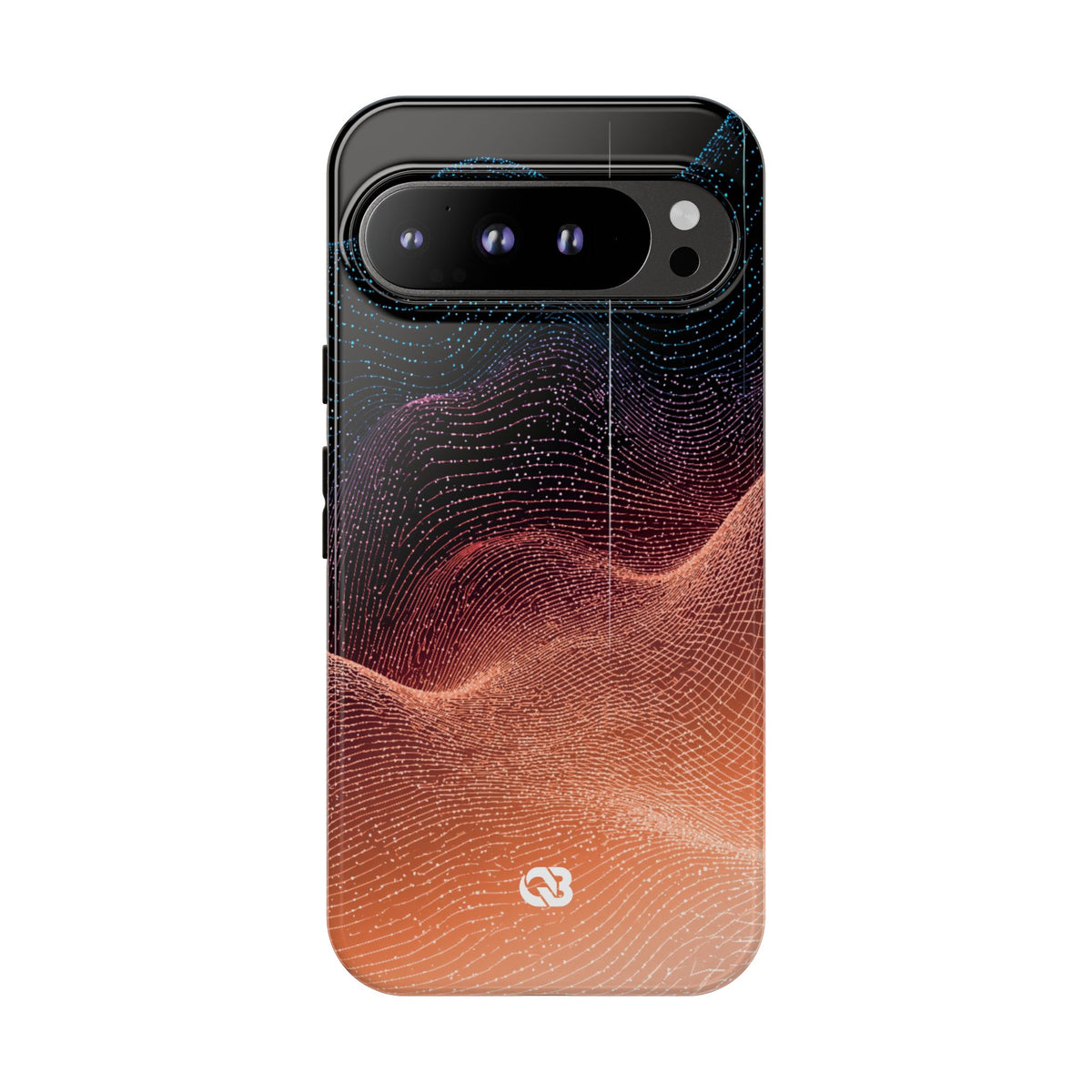 Spectral Elevation · Tough Phone Case for Pixel ·  Orange