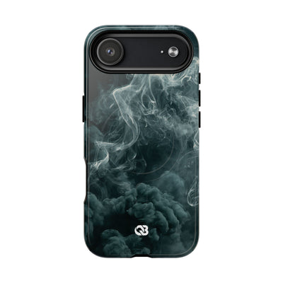 Luminescent Vapor Drift · Tough 2.0 Magnetic Phone Case for iPhone · Teal