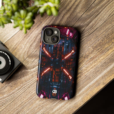 Cybernetic Reactor Core · Tough Phone Case for iPhone · Black