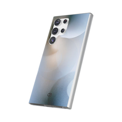 White Lite Phone Case for Samsung - Frosted Ribbed Sphere