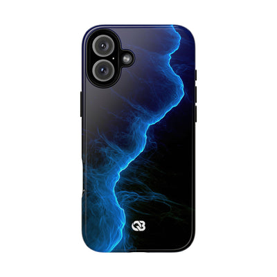Electric Azure Drift · Tough Phone Case for iPhone · Blue