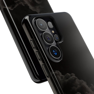 Crimson Fog Void · Tough Phone Case for Samsung · Black