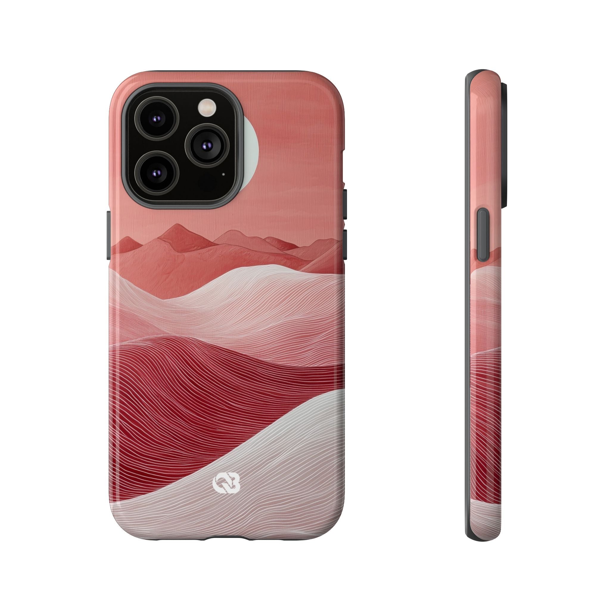 Crimson Dune Horizon · Tough Phone Case for iPhone