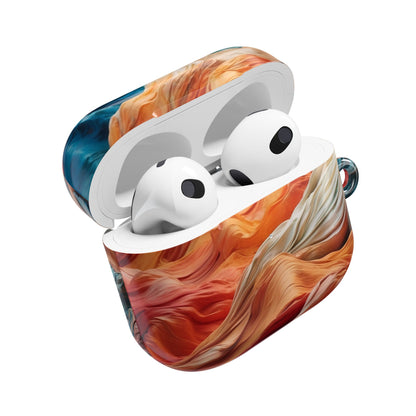 Fabric Peaks Sunset - AirPods Case