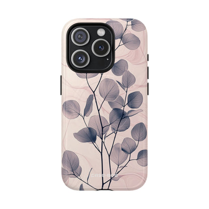 Veined Leaf Whisper iPhone 15 Pro Case - Tough+