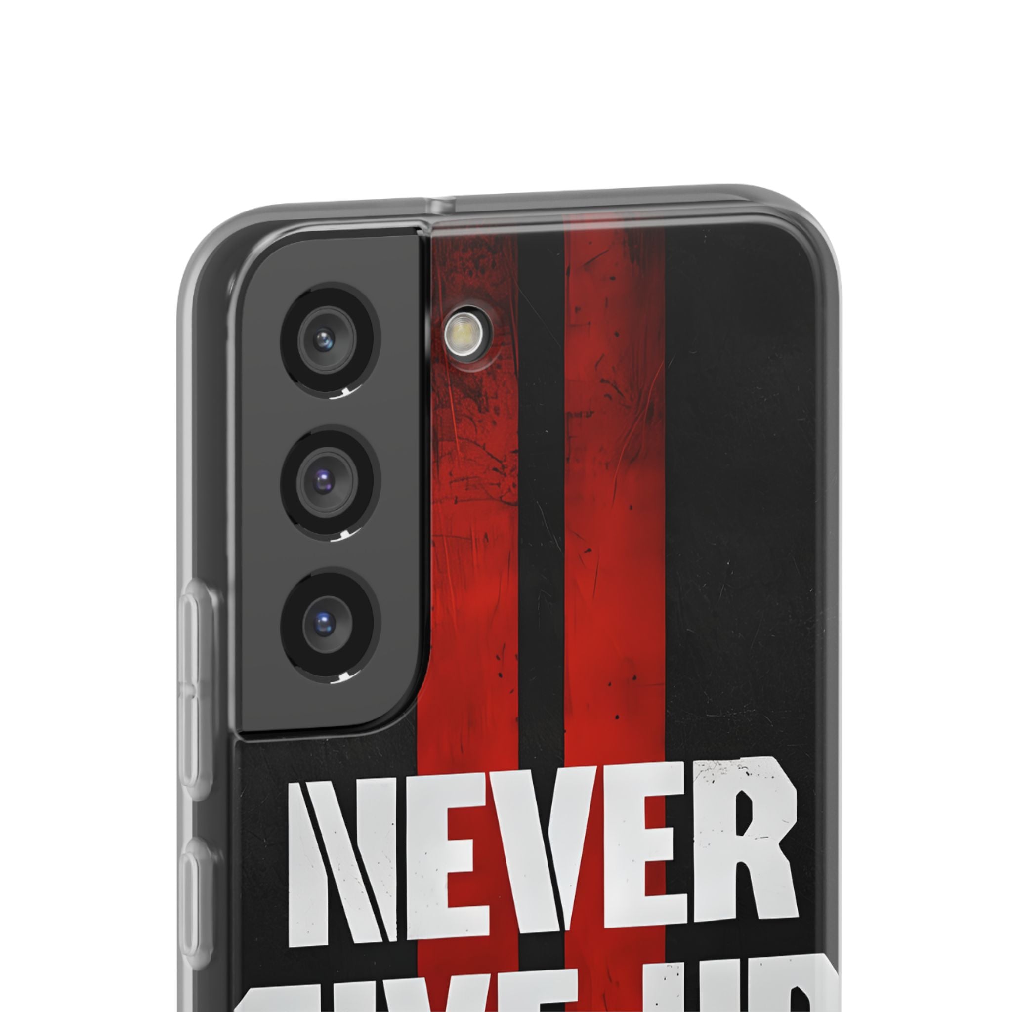 Crimson Grit Resolve · Soft Handyhülle für Samsung