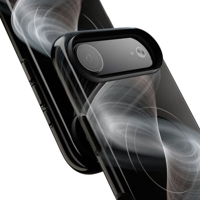 Luminous Vortex · Tough 2.0 Magnetic Phone Case for iPhone · Black