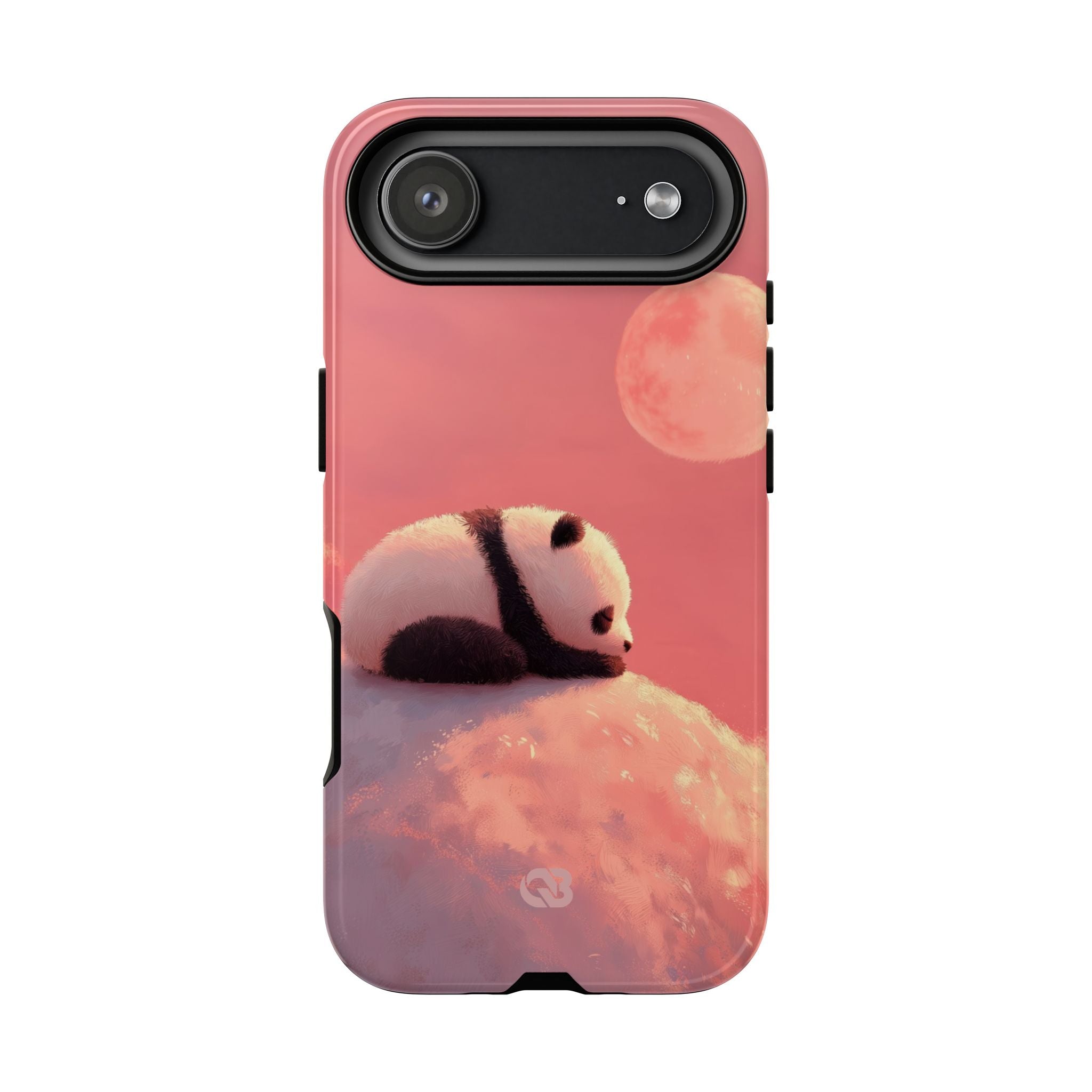 Rose Moon Panda · Tough Coque de téléphone pour iPhone