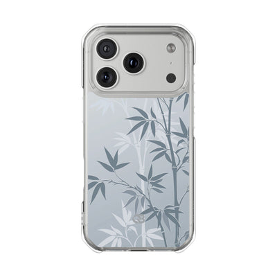 Blue Impact MagSafe Phone Case for iPhone - Slate Bamboo Shadow