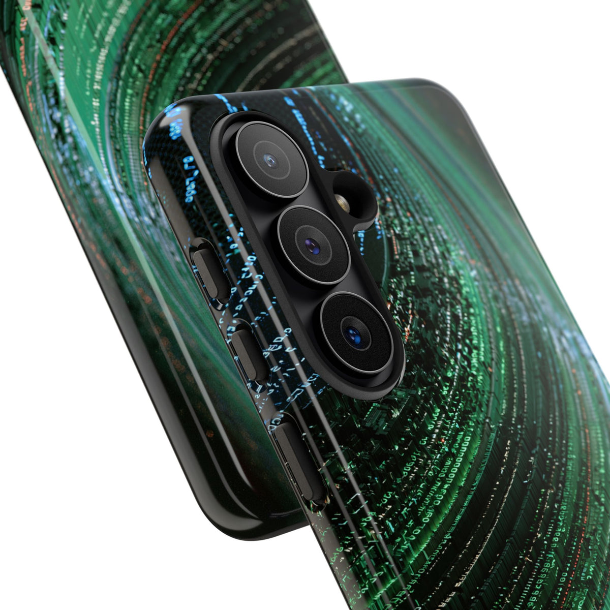 Orbital Data Stream · Tough Phone Case for Samsung · Green