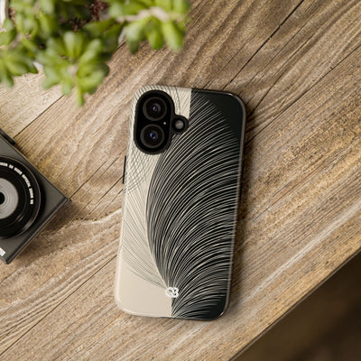 Minimal Frond Study · Tough Phone Case for iPhone · Black