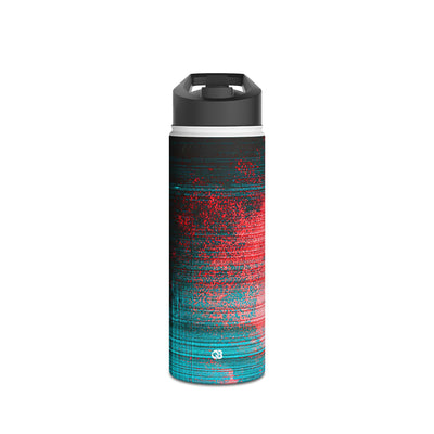 Digital Signal Drift · Insulated Water Bottle · Black