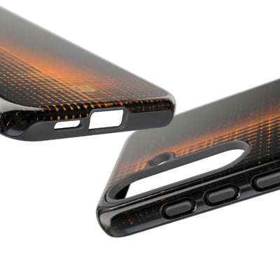 Amber Frequency · Tough Phone Case for Samsung · Orange