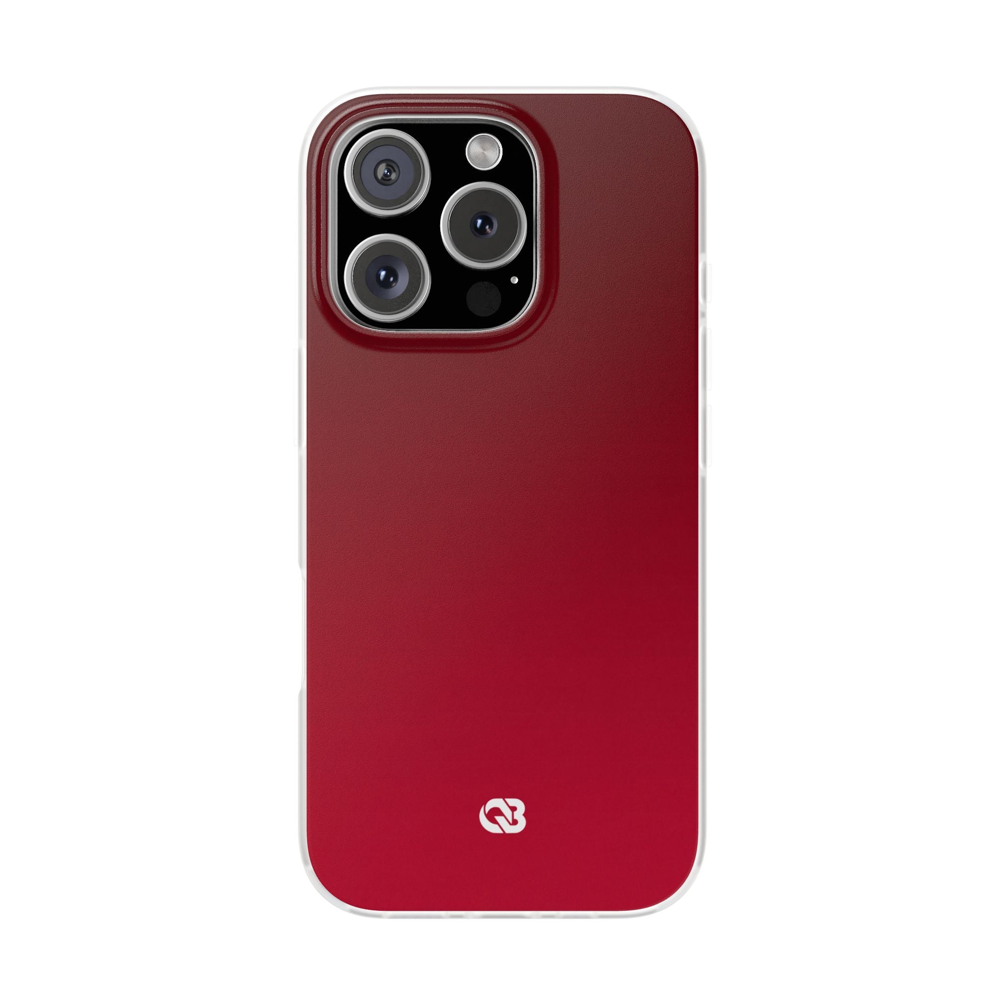 Red Lite Phone Case for iPhone - Crimson Velvet Fade