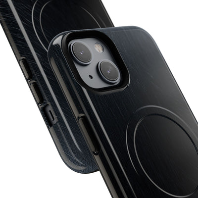 Brushed Obsidian Steel · Tough 2.0 Magnetic Phone Case for iPhone · Black