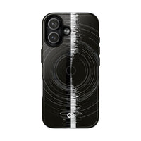 Black Tough 2.0 Magsafe Phone Case for iPhone - Obsidian Orbital Signal