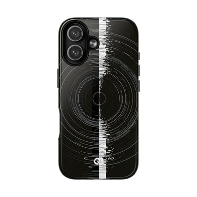 Black Tough 2.0 Magsafe Phone Case for iPhone - Obsidian Orbital Signal