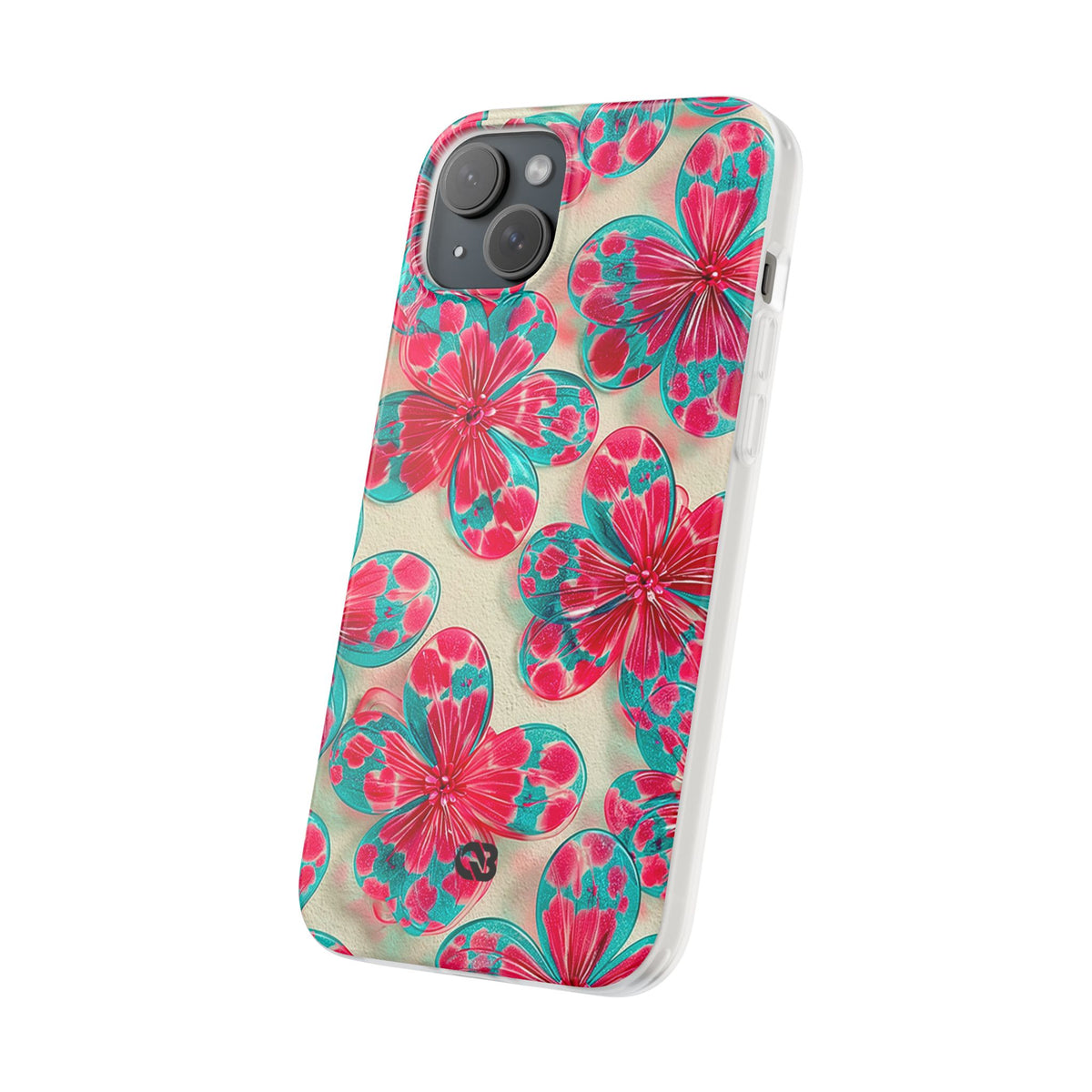 Lucite Jelly Bloom · Lite Phone Case for iPhone ·  Pink