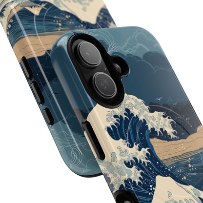 Cresting Blue Wave iPhone 17 Case - Tough+ - CASE•BOB
