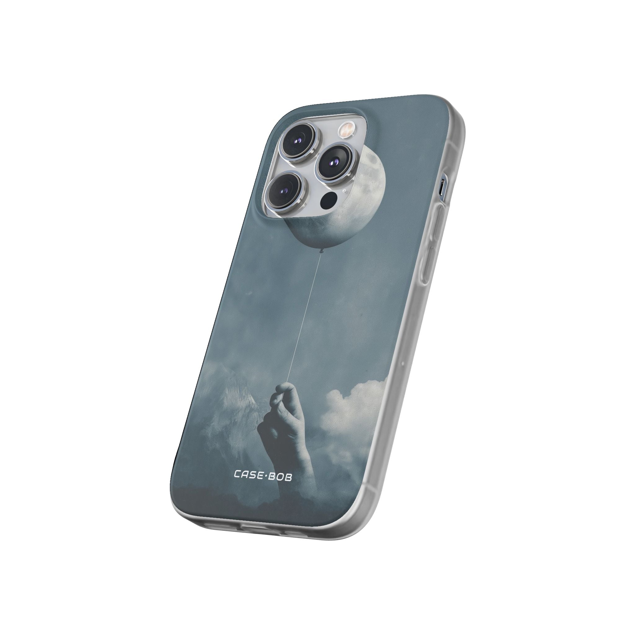 Moon Balloon iPhone 14 Pro Case - Soft