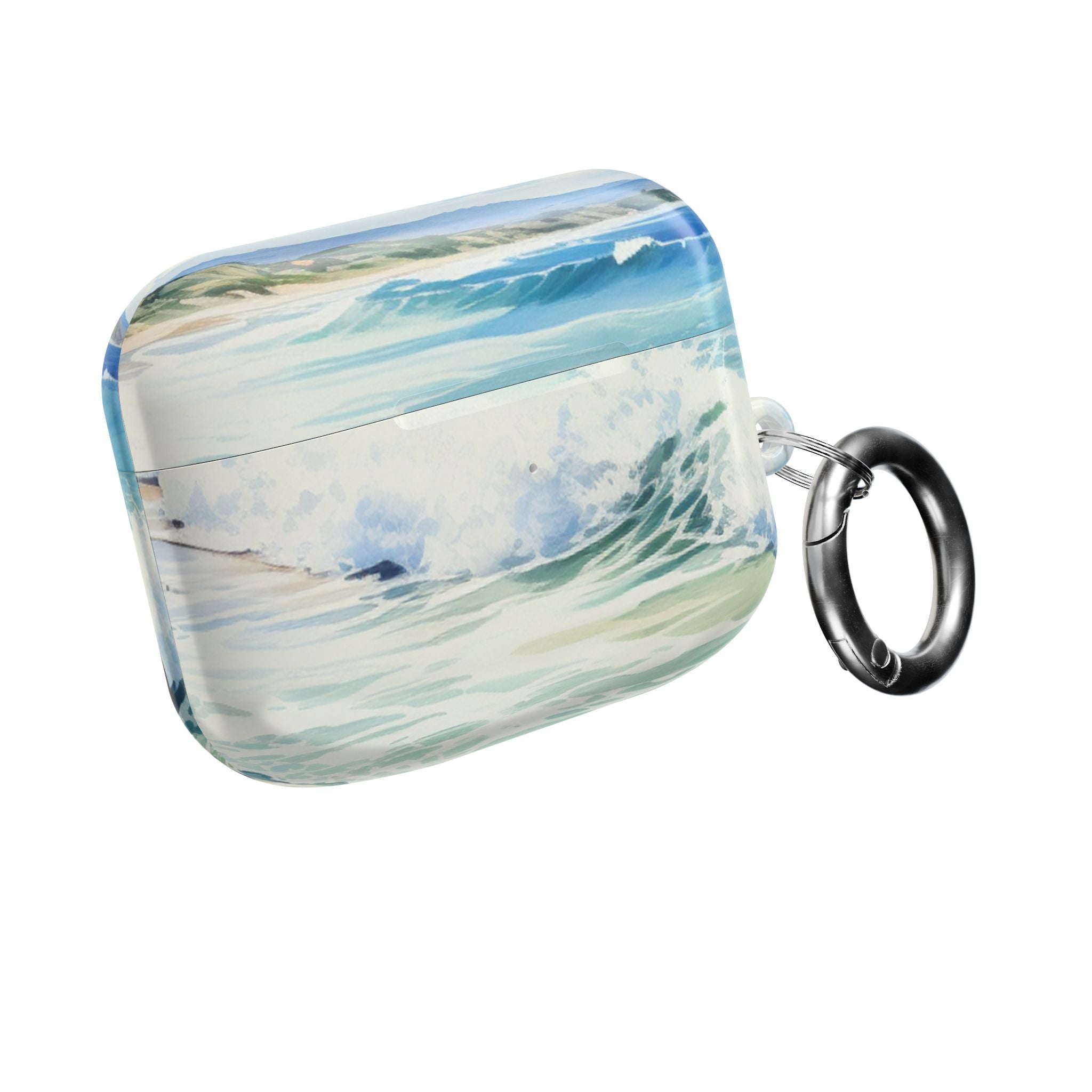 Foaming Blue Waves - AirPods Case