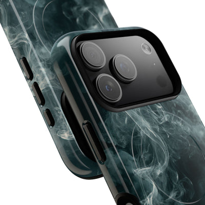 Luminescent Vapor Drift · Tough 2.0 Magnetic Phone Case for iPhone · Teal