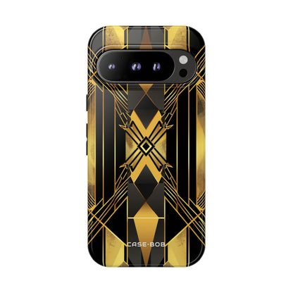 Golden Diamond Radiance Google Pixel 9 Pro Case - Tough
