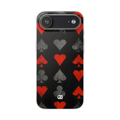 Crimson Ash Suits · Soft Custodia per iPhone