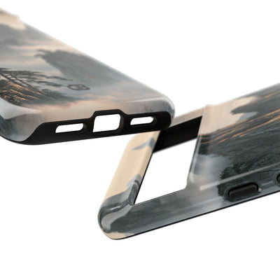 Sacred Mountain Mist · Tough Phone Case for Pixel ·  Beige