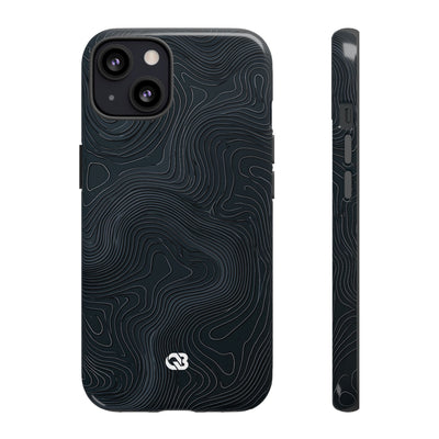 Obsidian Elevation · Tough Phone Case for iPhone · Black