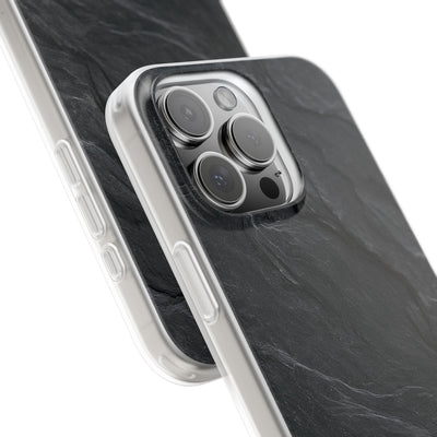 Black Lite Phone Case for iPhone - Midnight Slate Ridge