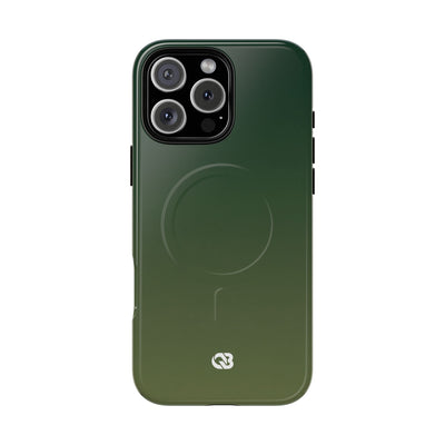 Evergreen Gradient · Tough 2.0 Magnetic Phone Case for iPhone · Green