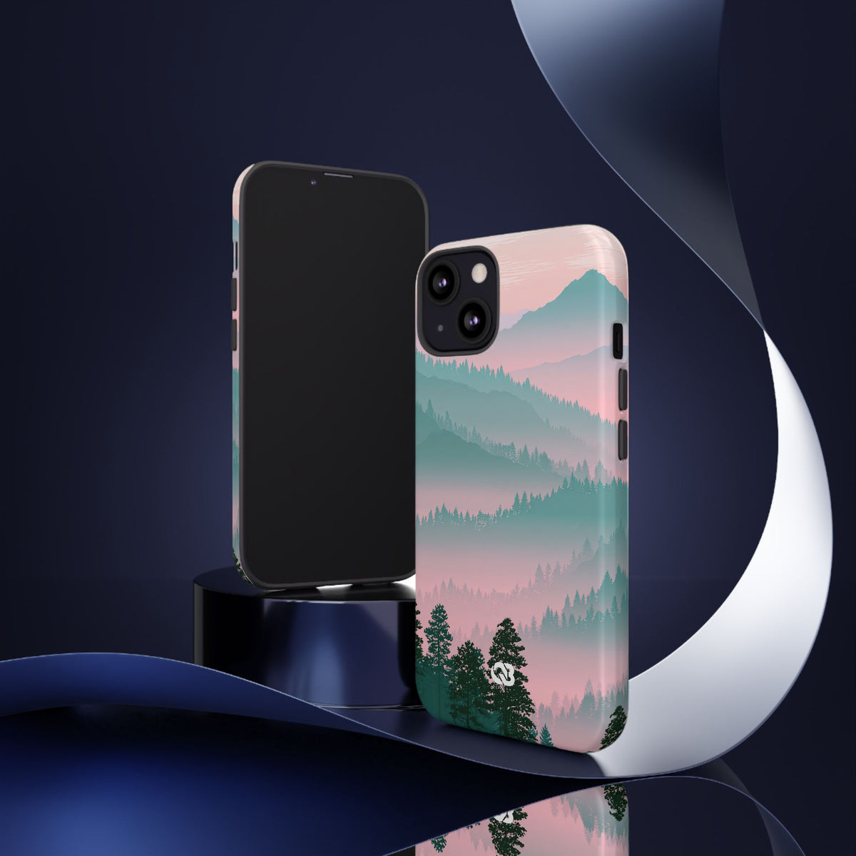 Alpine Horizon · Tough Phone Case for iPhone · Green