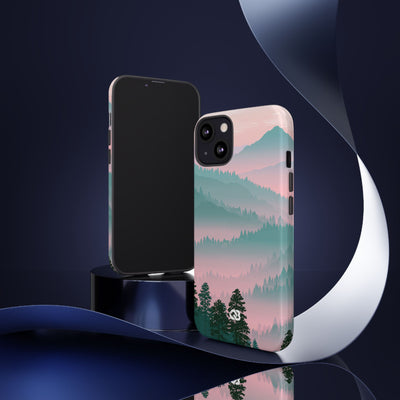 Alpine Horizon · Tough Phone Case for iPhone · Green