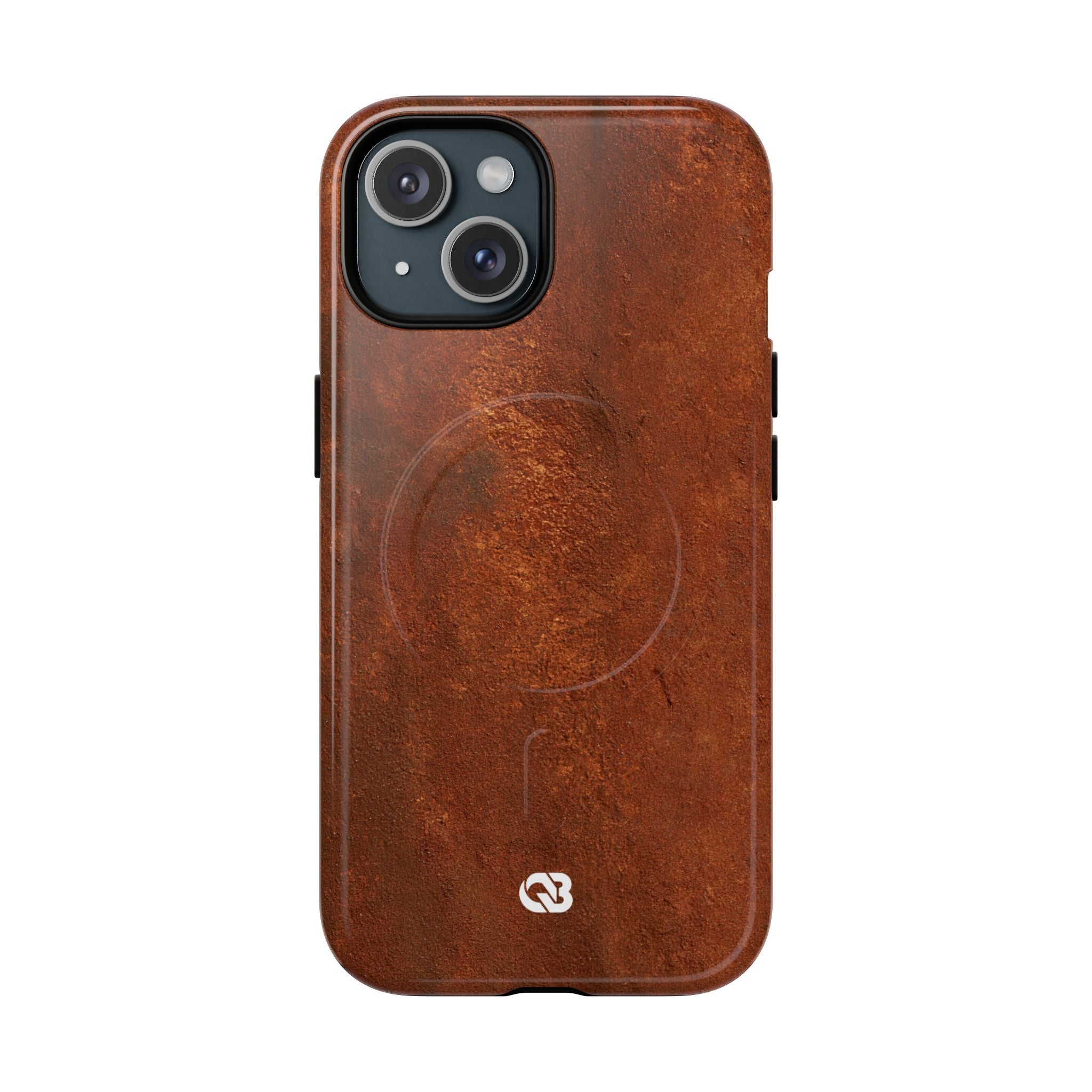 Orange Tough 2.0 Magsafe Phone Case for iPhone - Oxidized Iron Crust