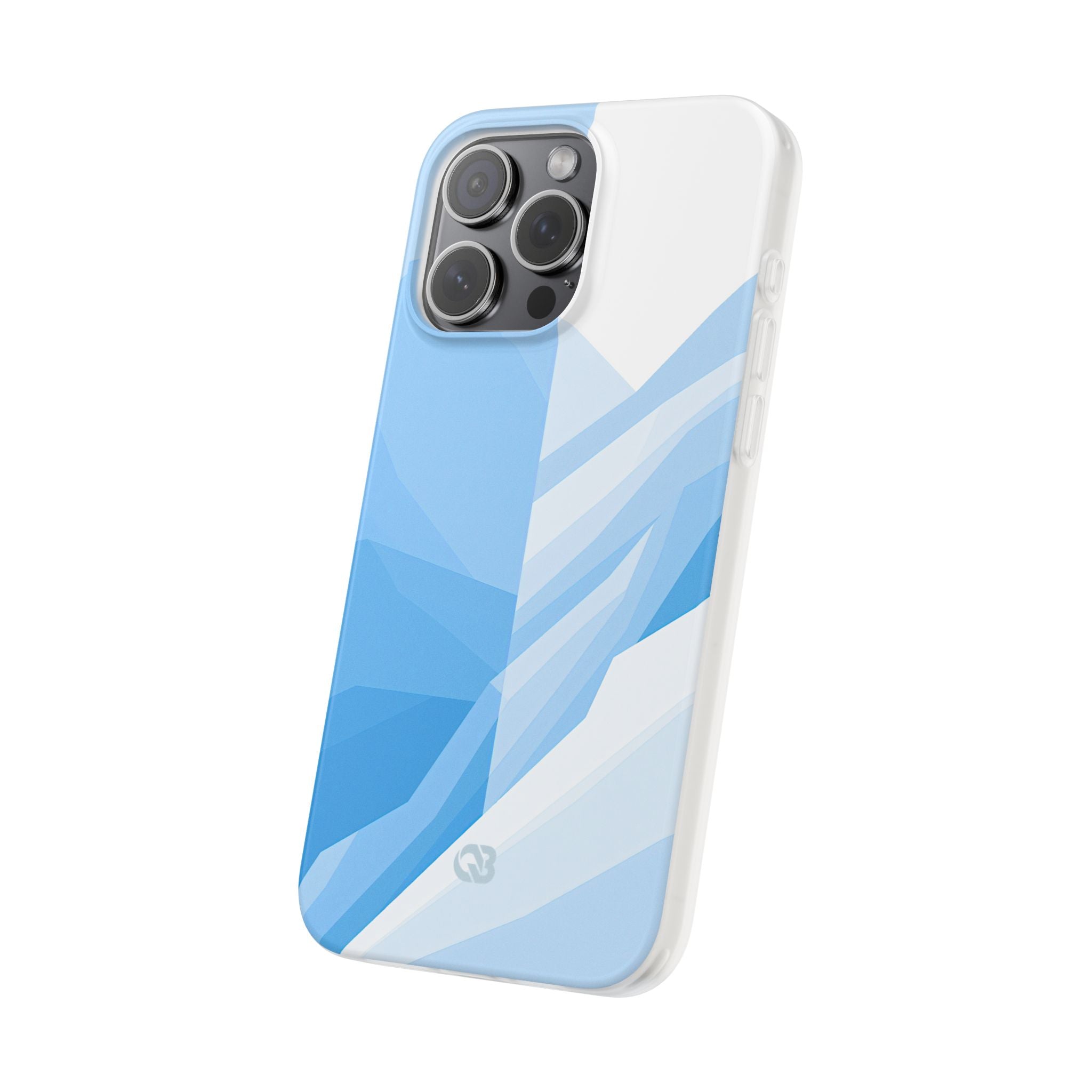 Blue Lite Phone Case for iPhone - Arctic Glacial Ridge
