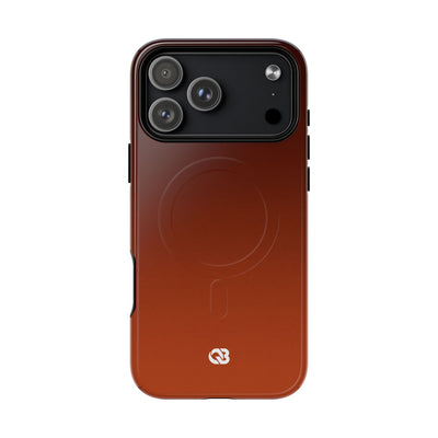 Burnt Amber Spectrum · Tough 2.0 Magnetic Phone Case for iPhone · Orange
