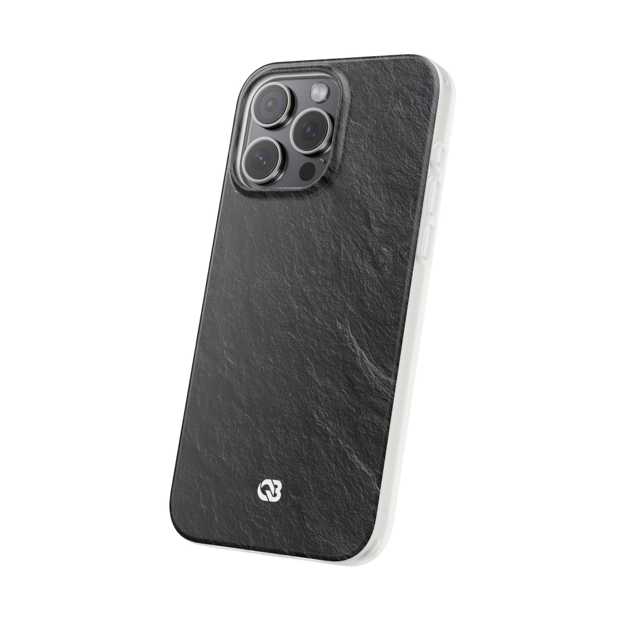 Black Lite Phone Case for iPhone - Raw Obsidian Slate