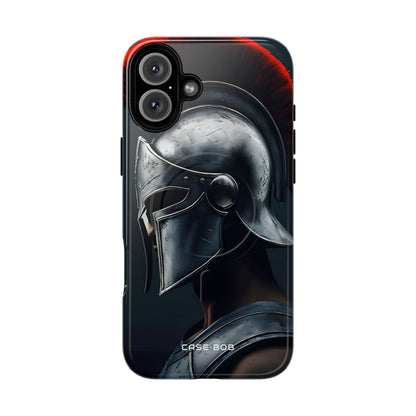 Silver Centurion iPhone 16 Plus Case - Tough+