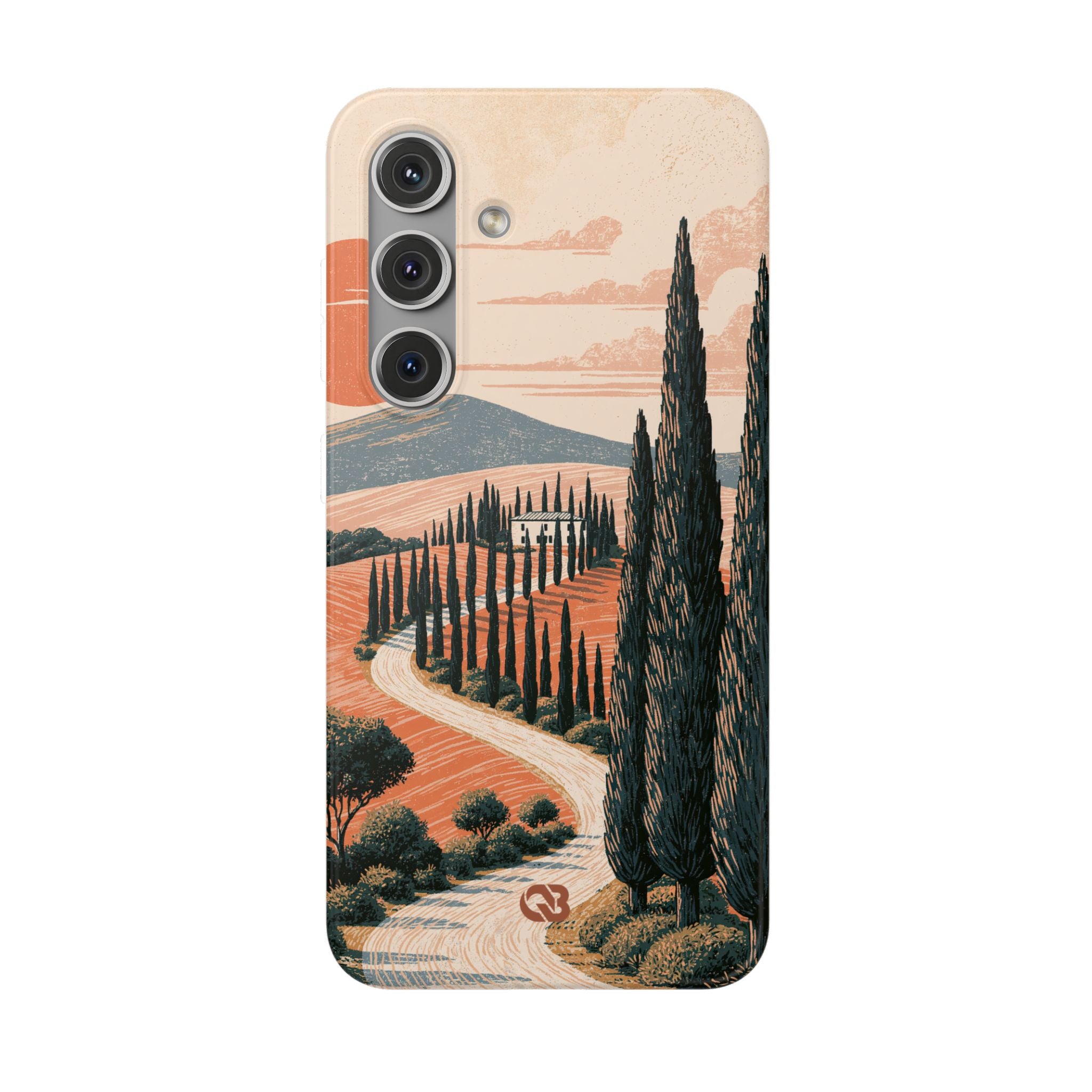 Orange Lite Phone Case for Samsung - Terracotta Ridge Trail