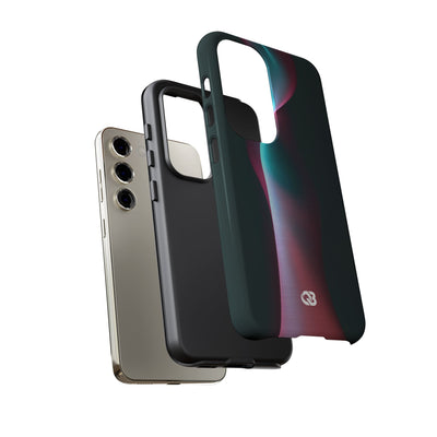 Neon Pixel Flow · Tough Phone Case for Samsung · Black