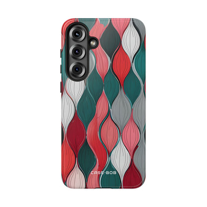 Blattkaskade Teal Samsung S25 Plus Case - Tough