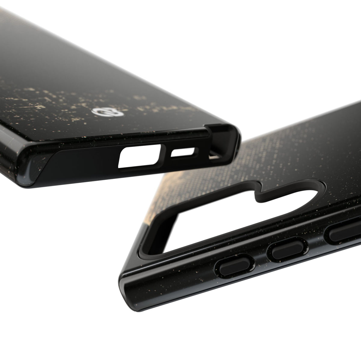 Lunar Metropolis Nocturne · Tough Phone Case for Samsung · Black
