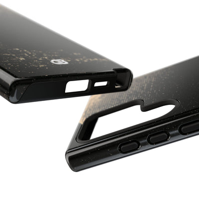 Lunar Metropolis Nocturne · Tough Phone Case for Samsung · Black