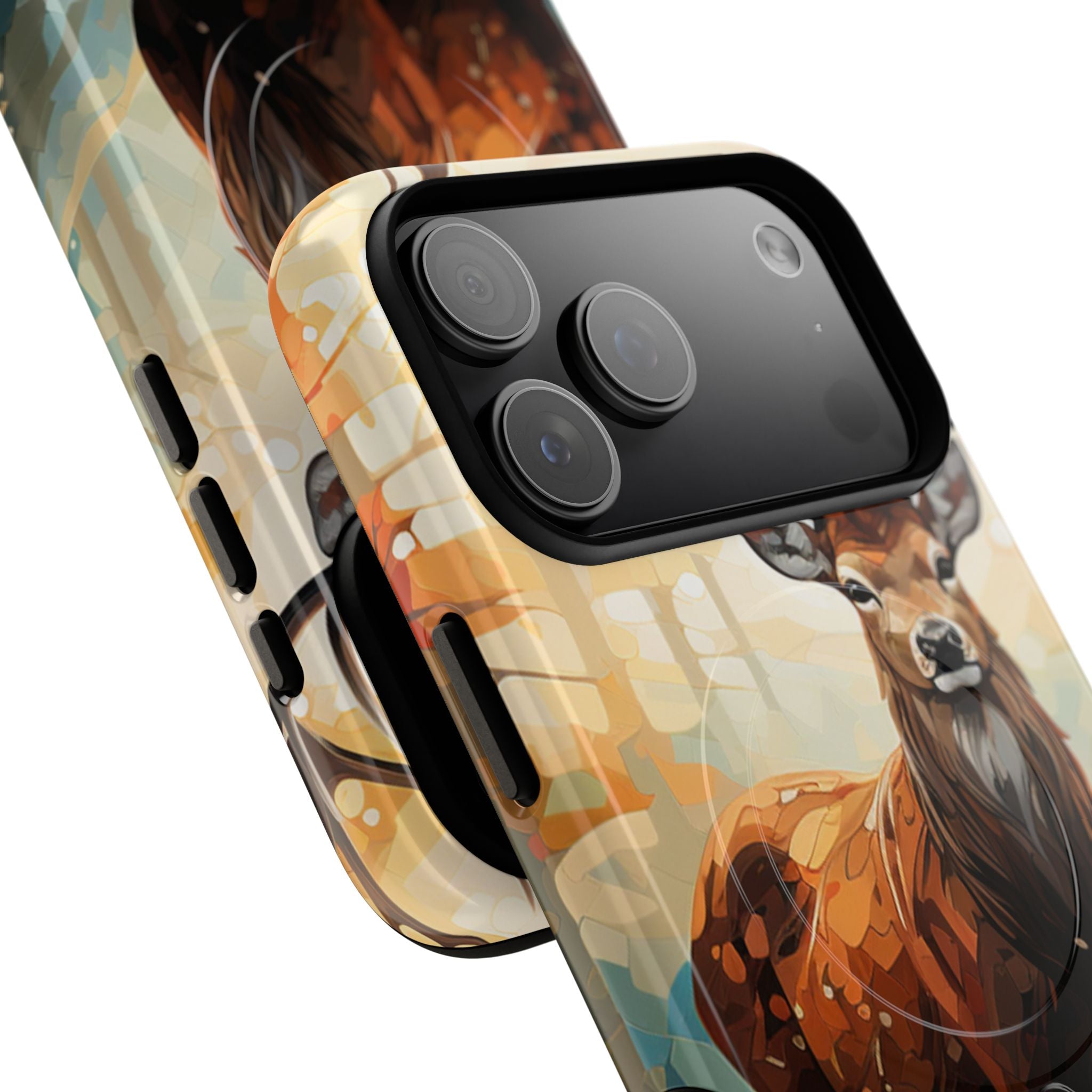 Glowing Stag iPhone 17 Pro Max Case - Tough+ - CASE•BOB