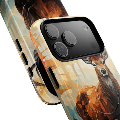 Glowing Stag iPhone 17 Pro Max Case - Tough+ - CASE•BOB