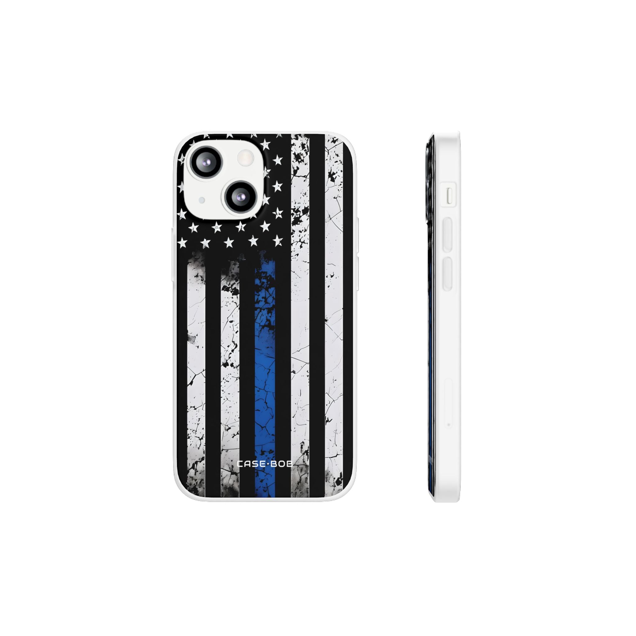 Blue Stripe Flag iPhone 13 mini Case - Soft